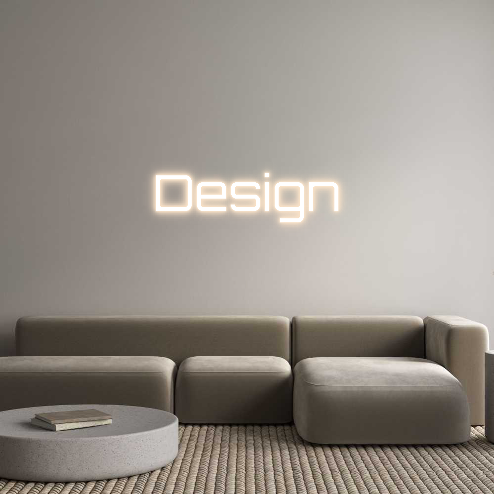 Custom Back Lit Neon Sign Online Editor Design