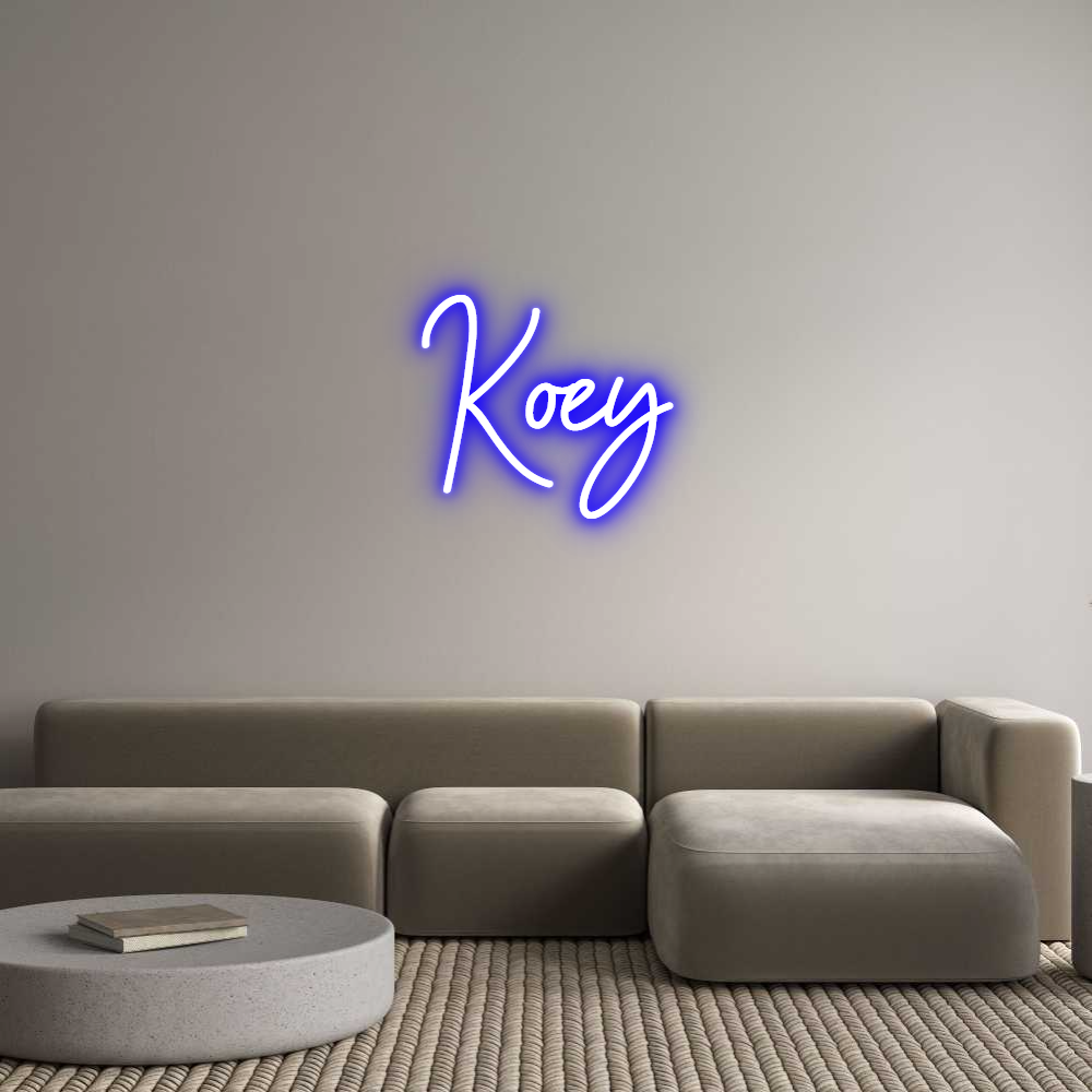 Custom Neon Sign Online Editor Koey