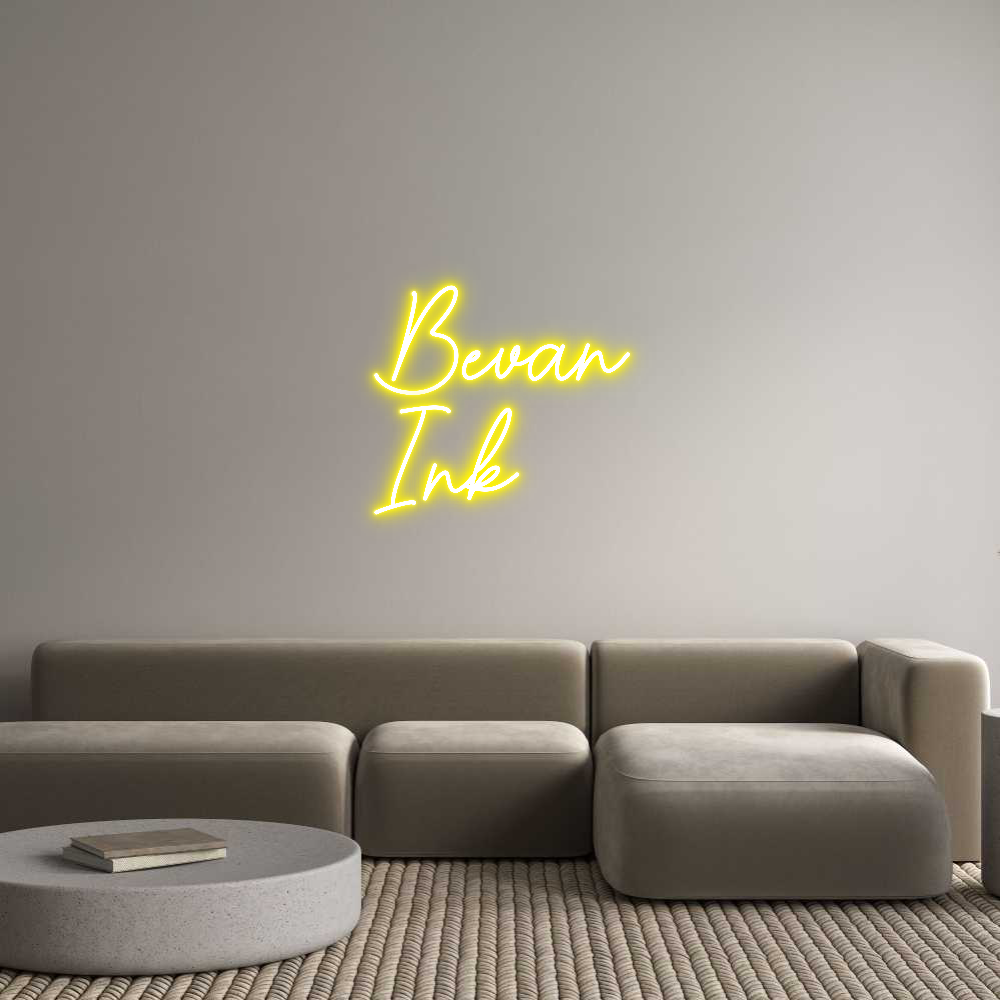 Custom Neon Sign Online Editor Bevan
Ink
