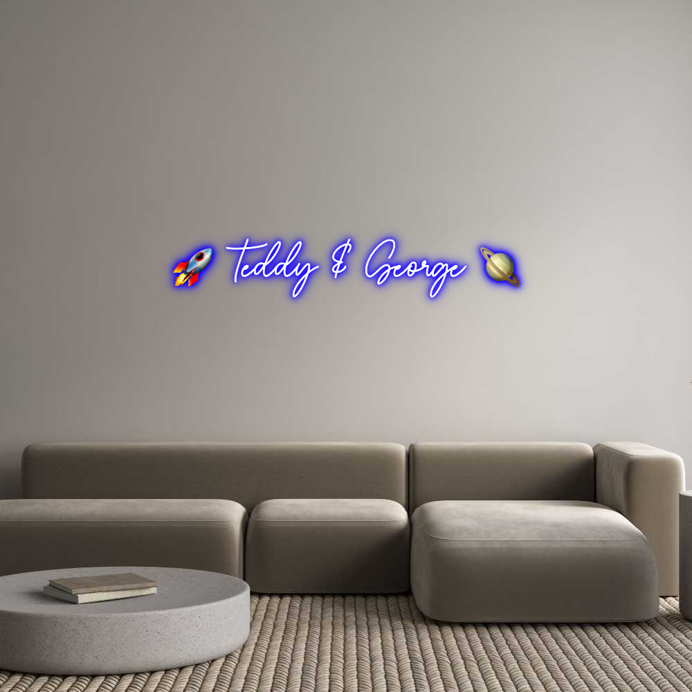 Custom Neon Sign Online Editor 🚀 Teddy & Ge...