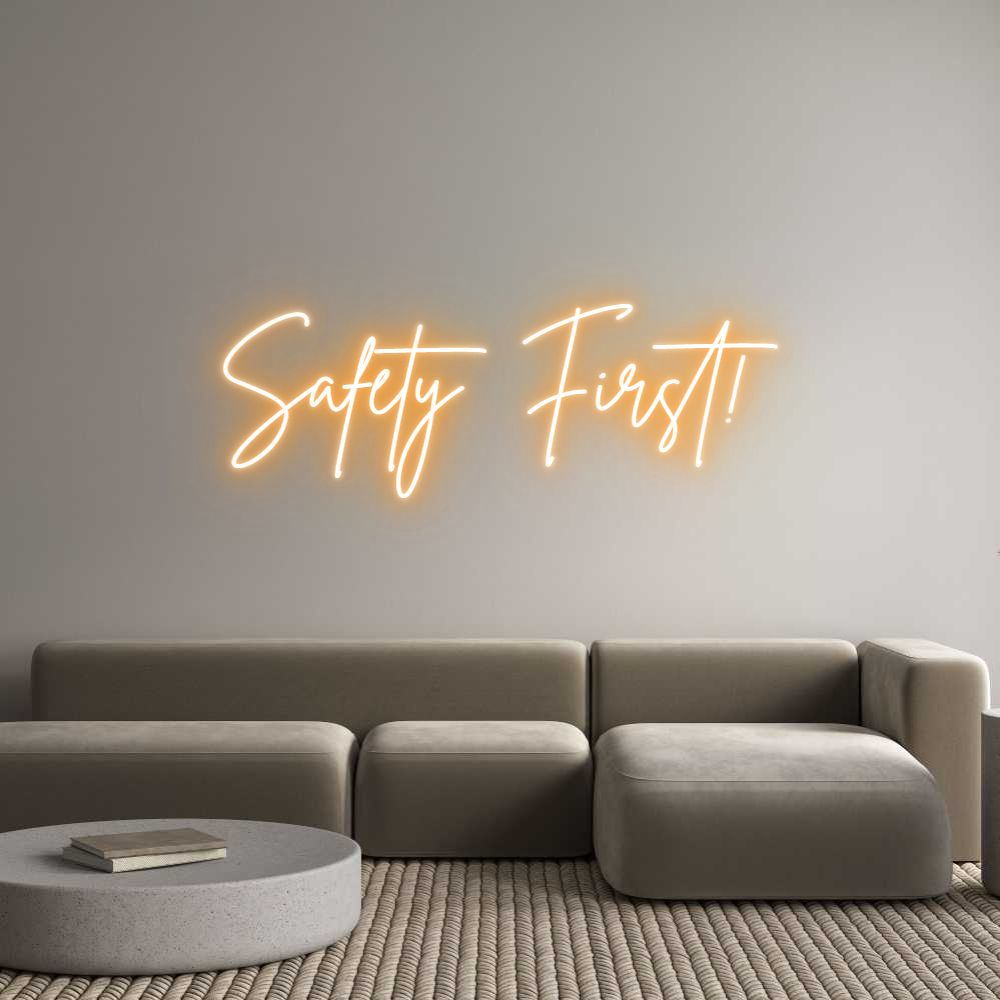 Custom Neon Sign Online Editor Safety First!