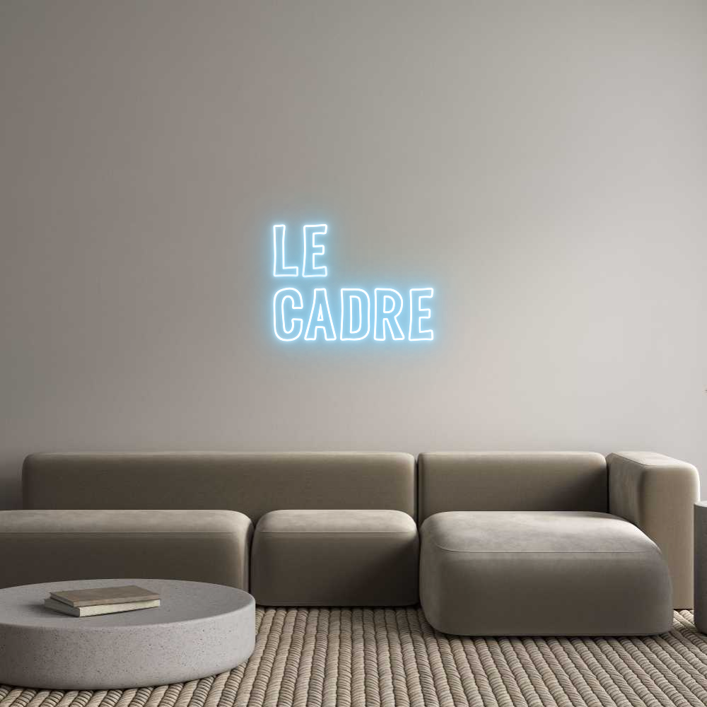 Custom Neon Sign Online Editor LE
CADRE