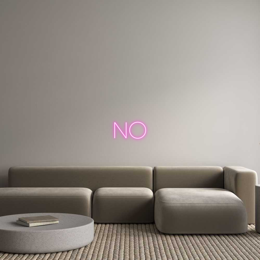 Custom Neon Sign Online Editor NO