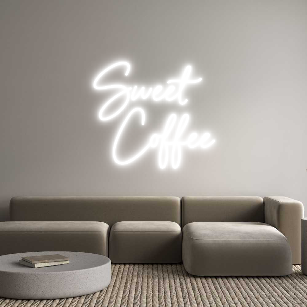 Custom Neon Sign Online Editor Sweet
Coffee