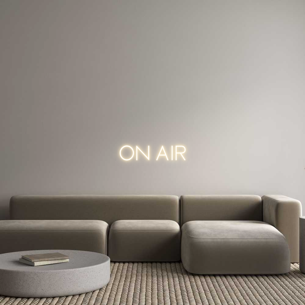 Custom Neon Sign Online Editor ON AIR