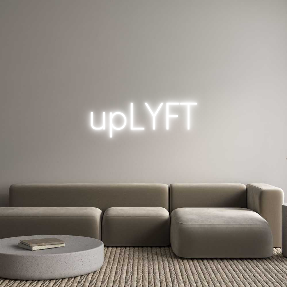Custom Neon Sign Online Editor upLYFT