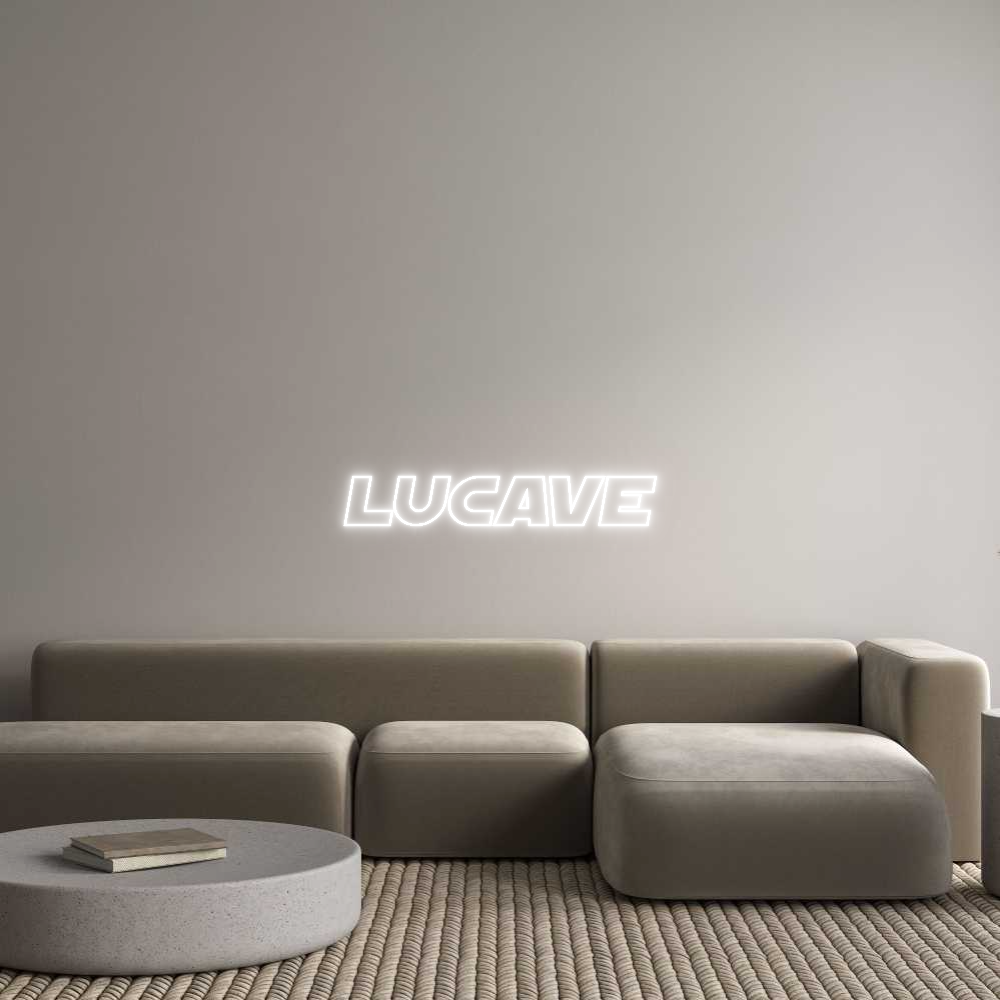Custom Neon Sign Online Editor LUCAVE