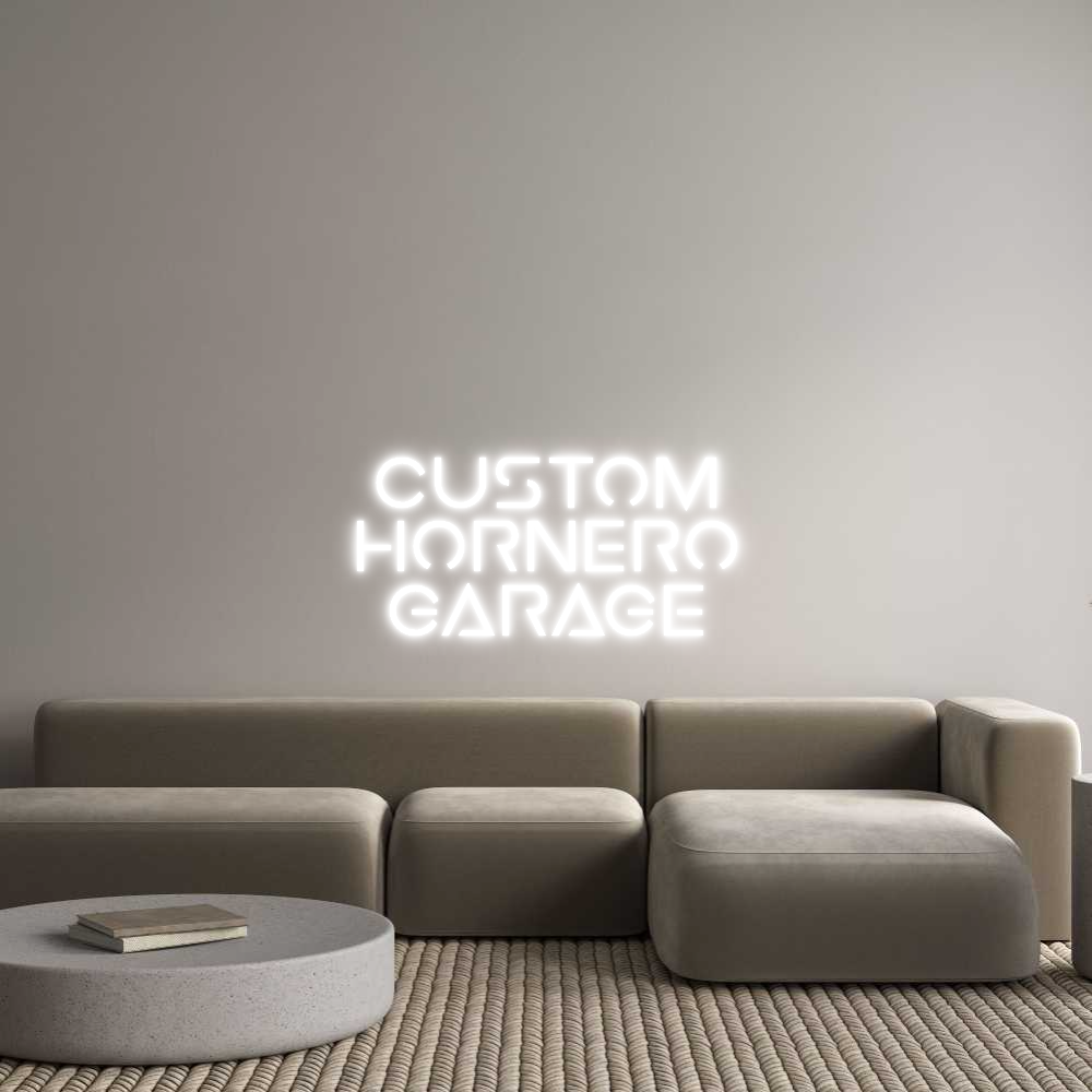 Custom Back Lit Neon Sign Online Editor Custom
Horne...