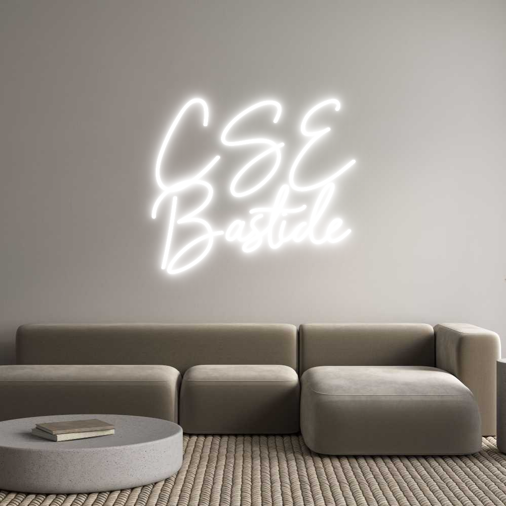 Custom Neon Sign Online Editor CSE
Bastide