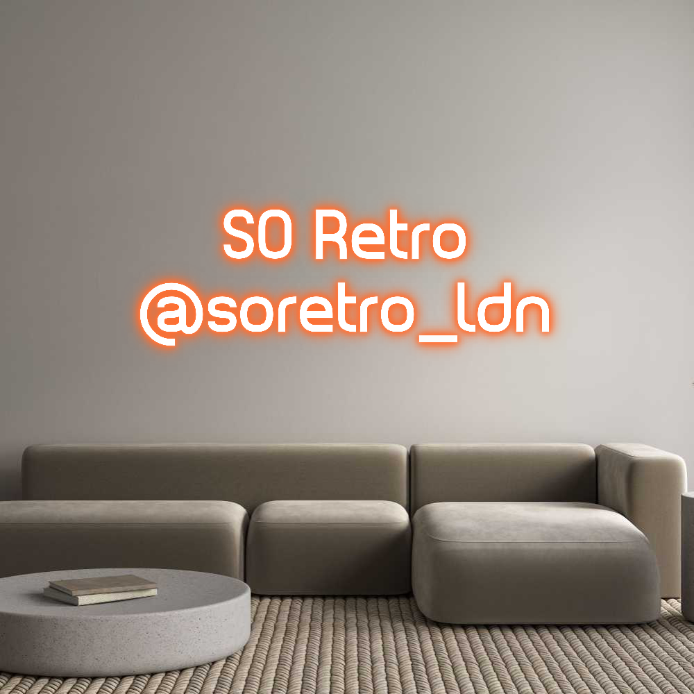 Custom Neon Sign Online Editor SO Retro
@so...