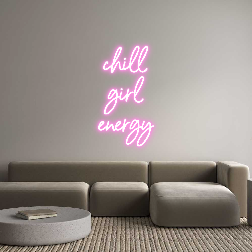 Custom Neon Sign Online Editor chill
girl
...