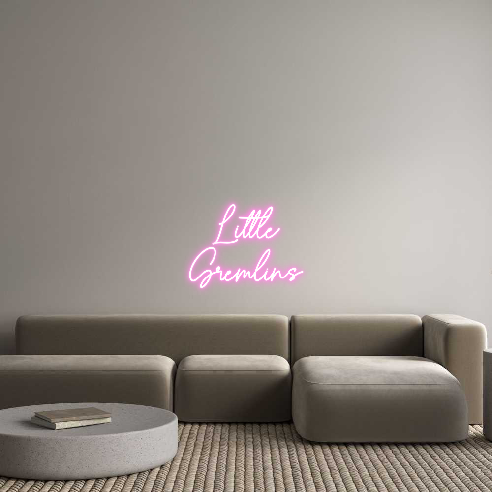 Custom Neon Sign Online Editor Little
Greml...