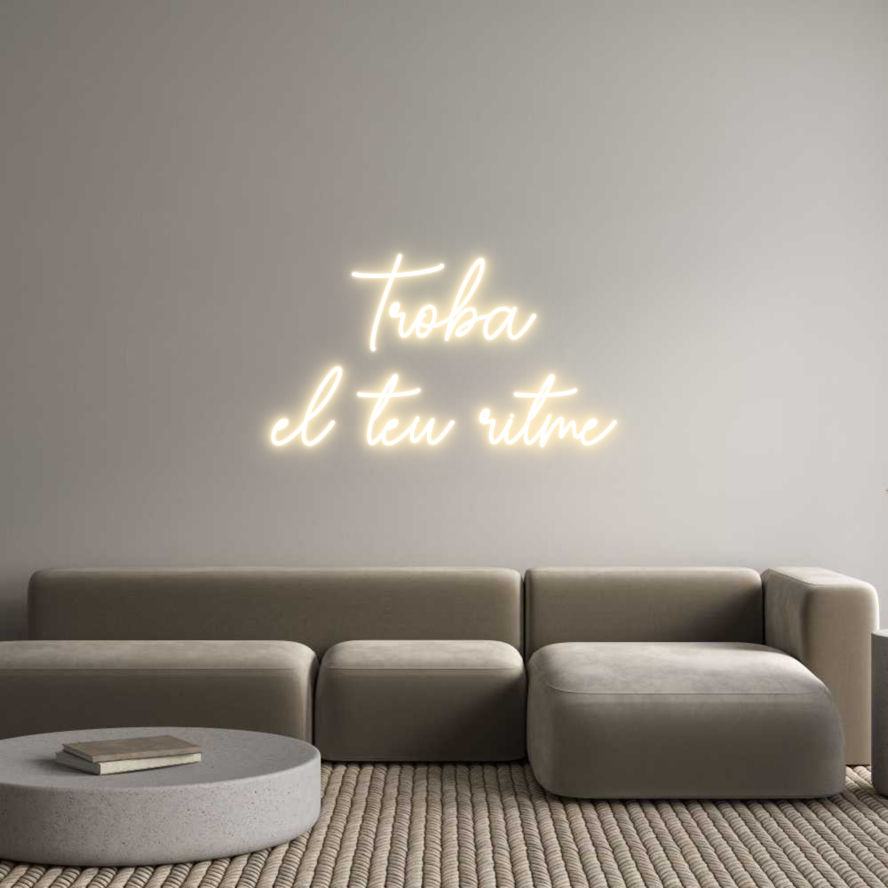Custom Neon Sign Online Editor Troba
el teu...