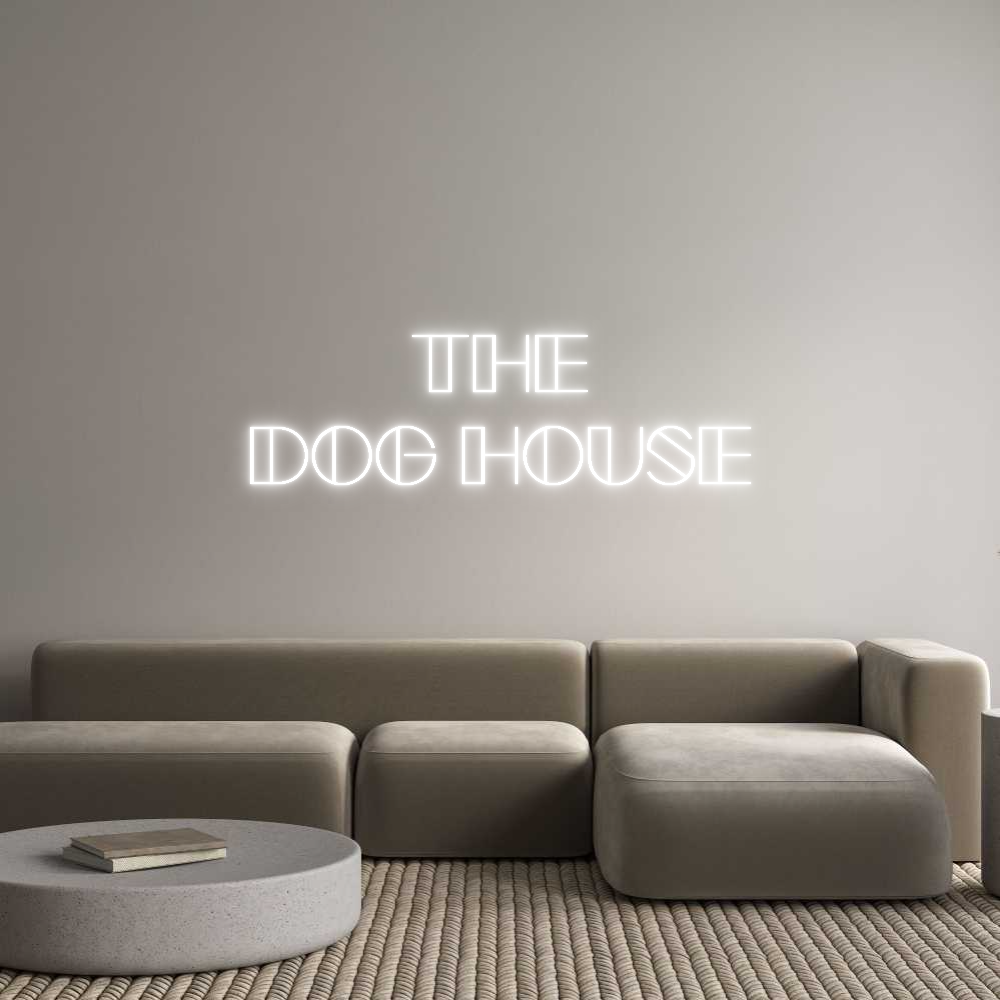 Custom Neon Sign Online Editor The
Dog House
