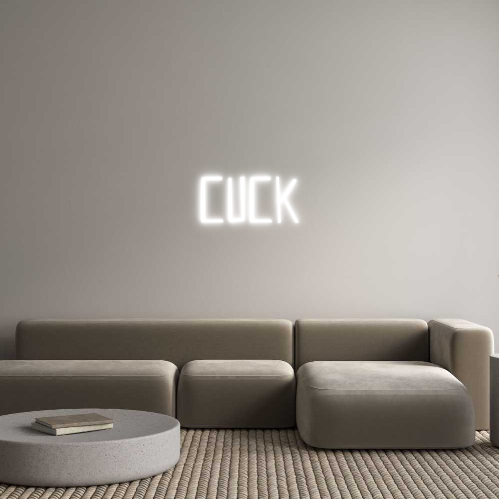 Custom Neon Sign Online Editor Cuck