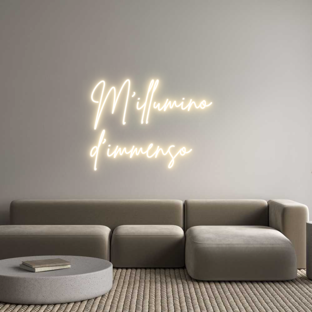 Custom Neon Sign Online Editor M'illumino 
...