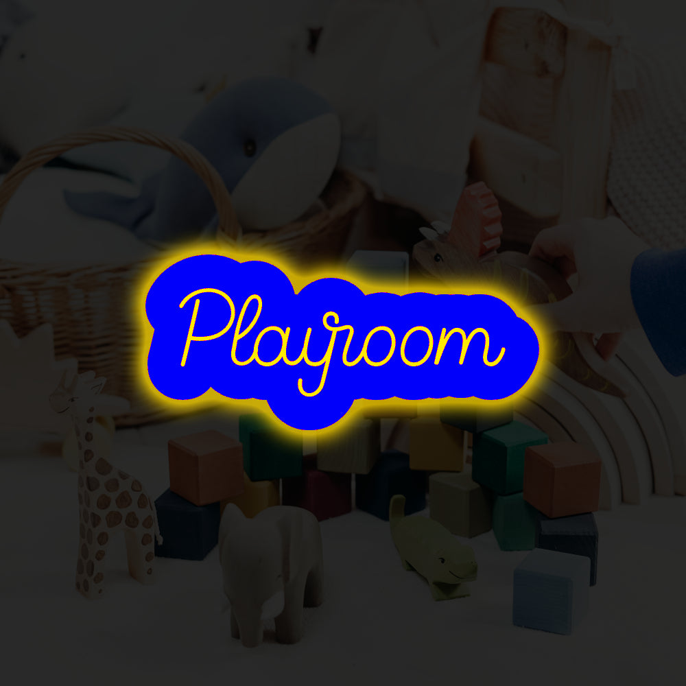 Playroom Backlit LED Neon Sign