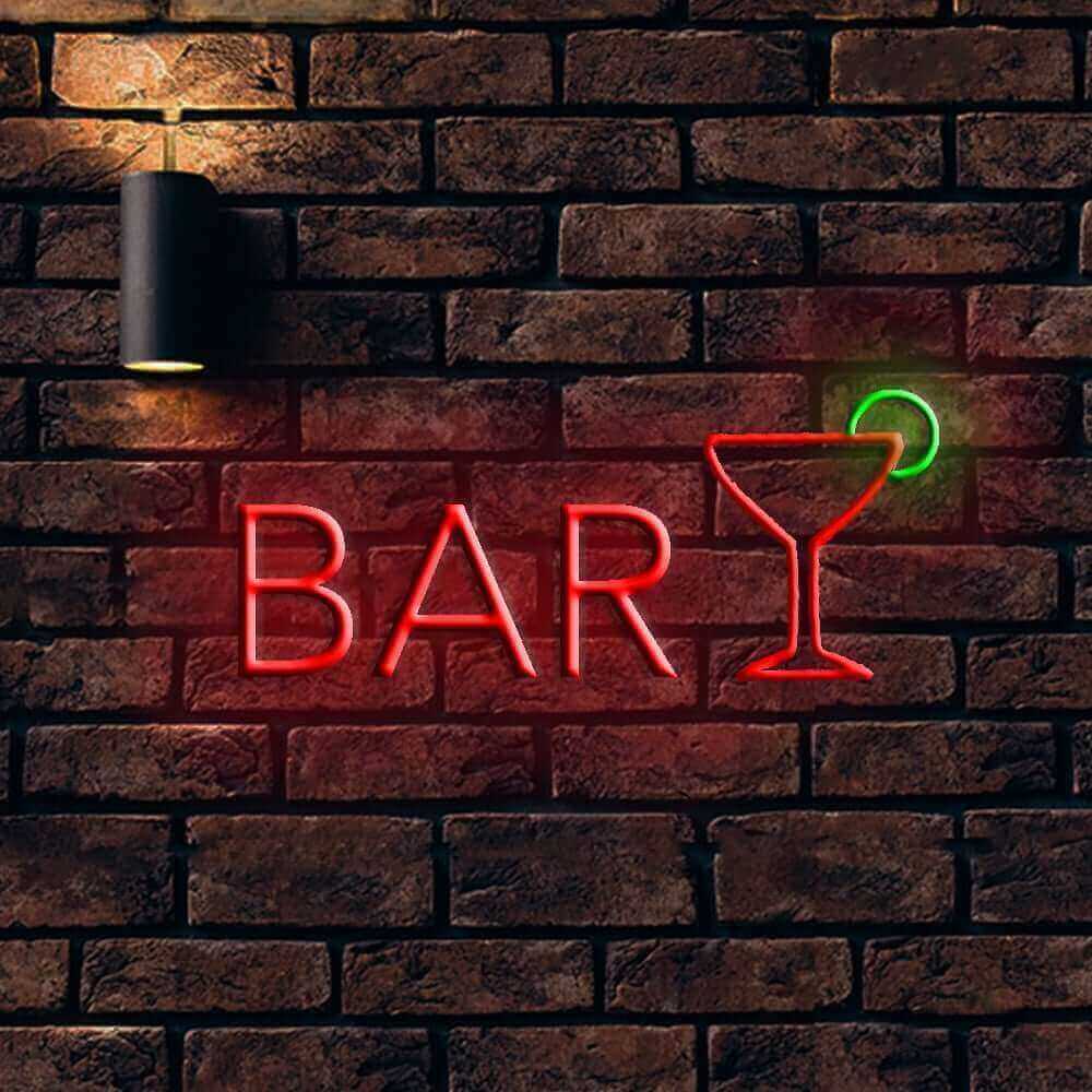 Bar Martini LED Neon Sign - Planet Neon