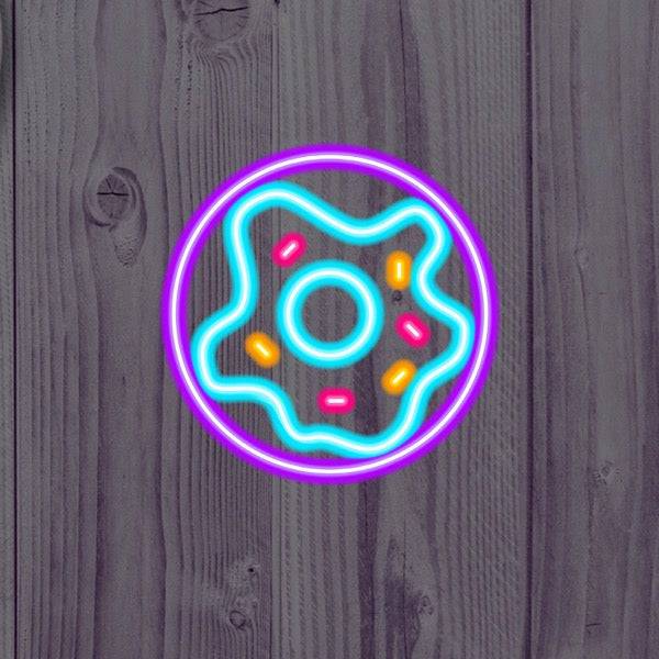 Donut LED Neon Sign - Planet Neon