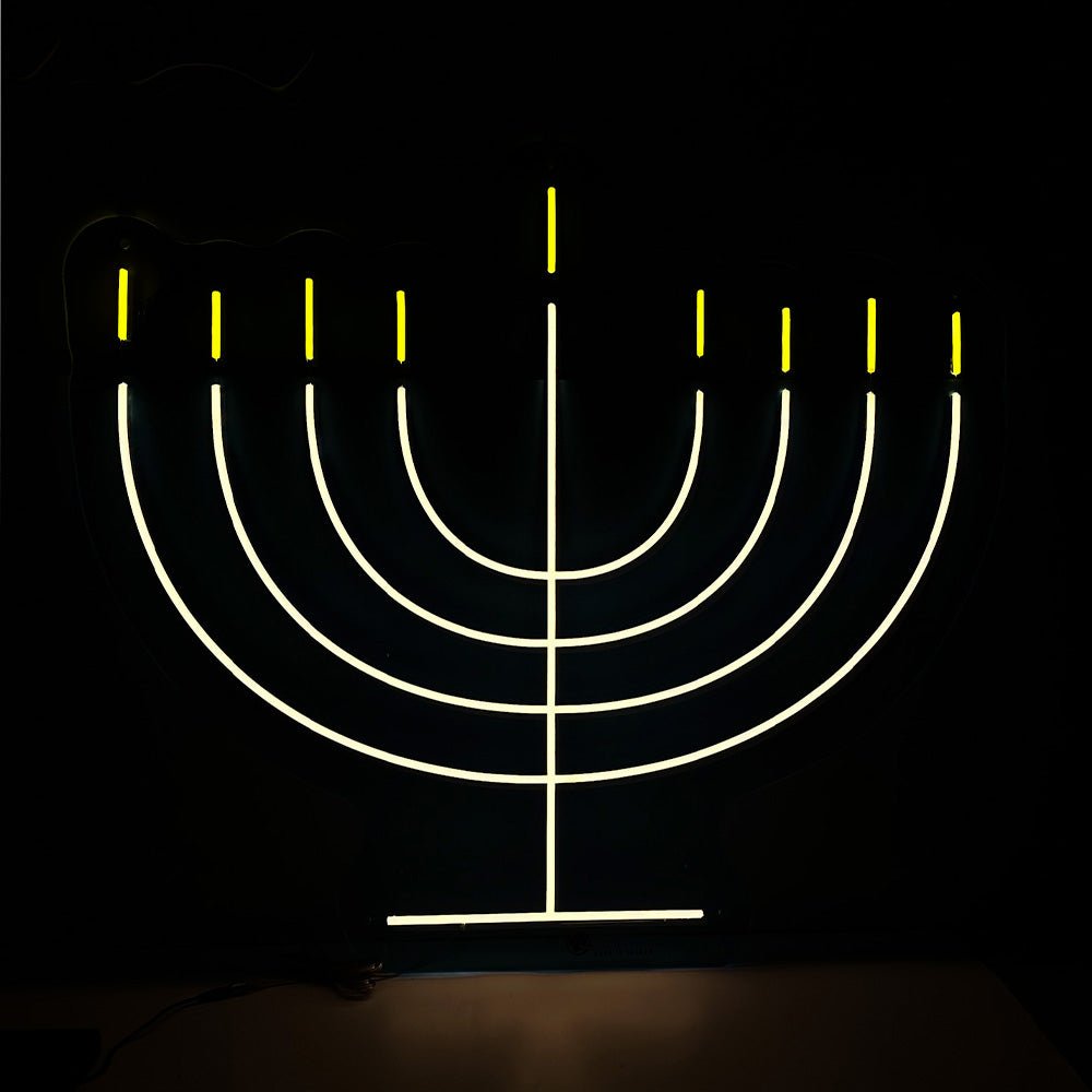 Hannukah LED Neon Sign - Planet Neon