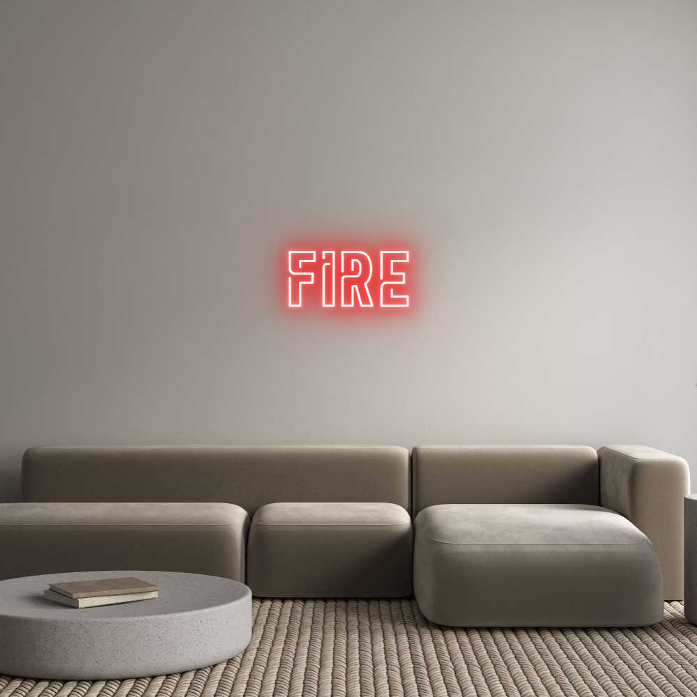 Custom Neon Sign Online Editor FiRe