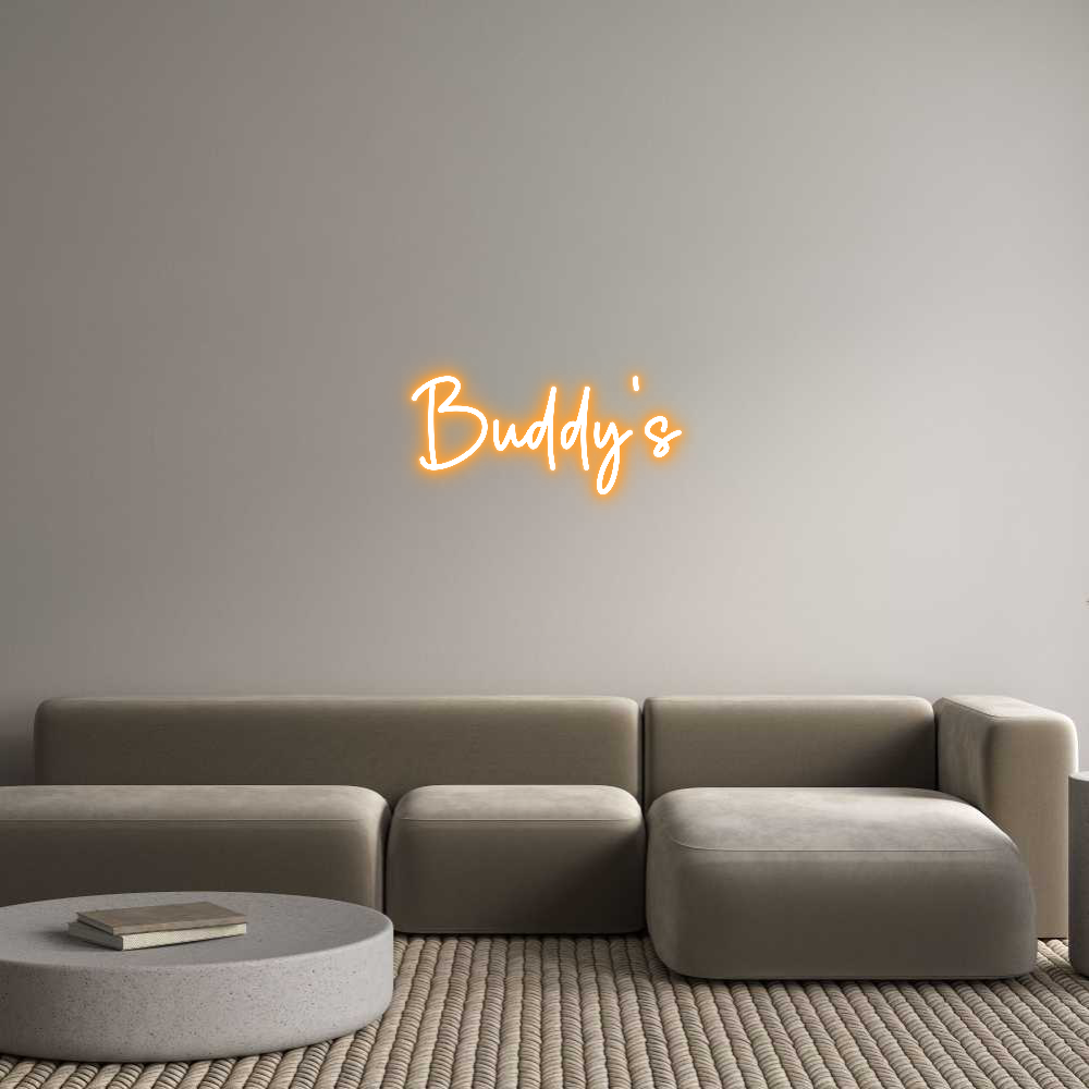 Custom Neon Sign Online Editor Buddy’s
