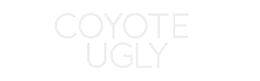 Custom Neon Sign Online Editor COYOTE 
UGLY