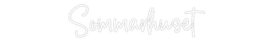 Custom Neon Sign Online Editor Sommarhuset
