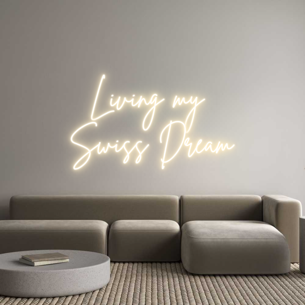 Custom Neon Sign Online Editor Living my 
S...