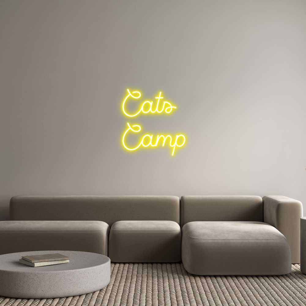 Custom Neon Sign Online Editor Cats
Camp