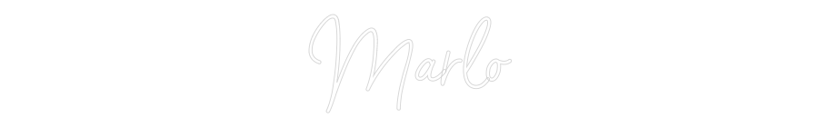 Custom Neon Sign Online Editor Marlo