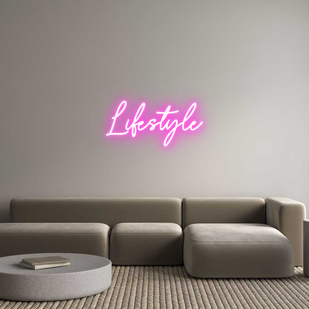 Custom Neon Sign Online Editor Lifestyle