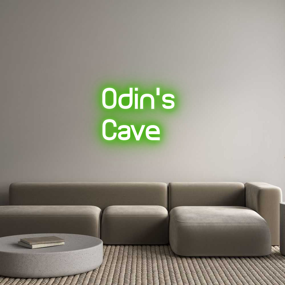 Custom Neon Sign Online Editor Odin’s 
Cave