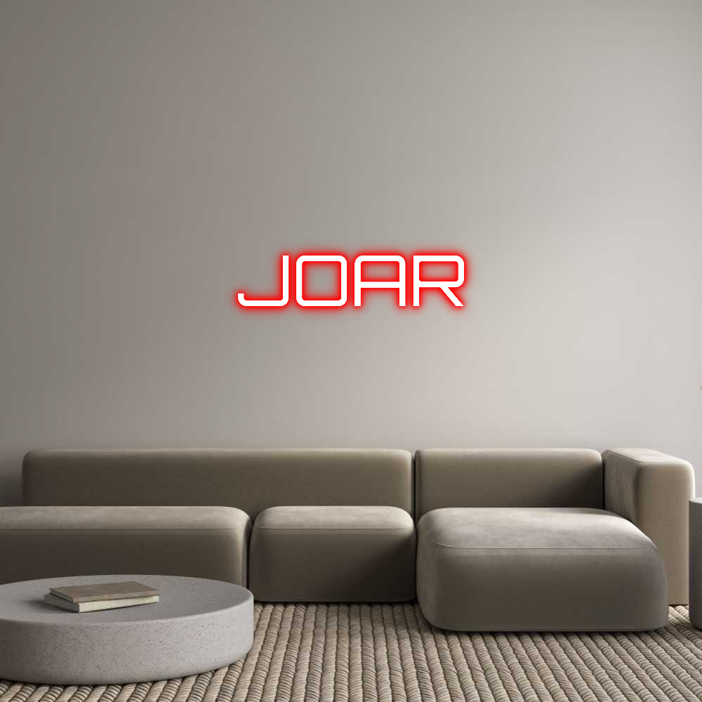 Custom Back Lit Neon Sign Online Editor JOAR
