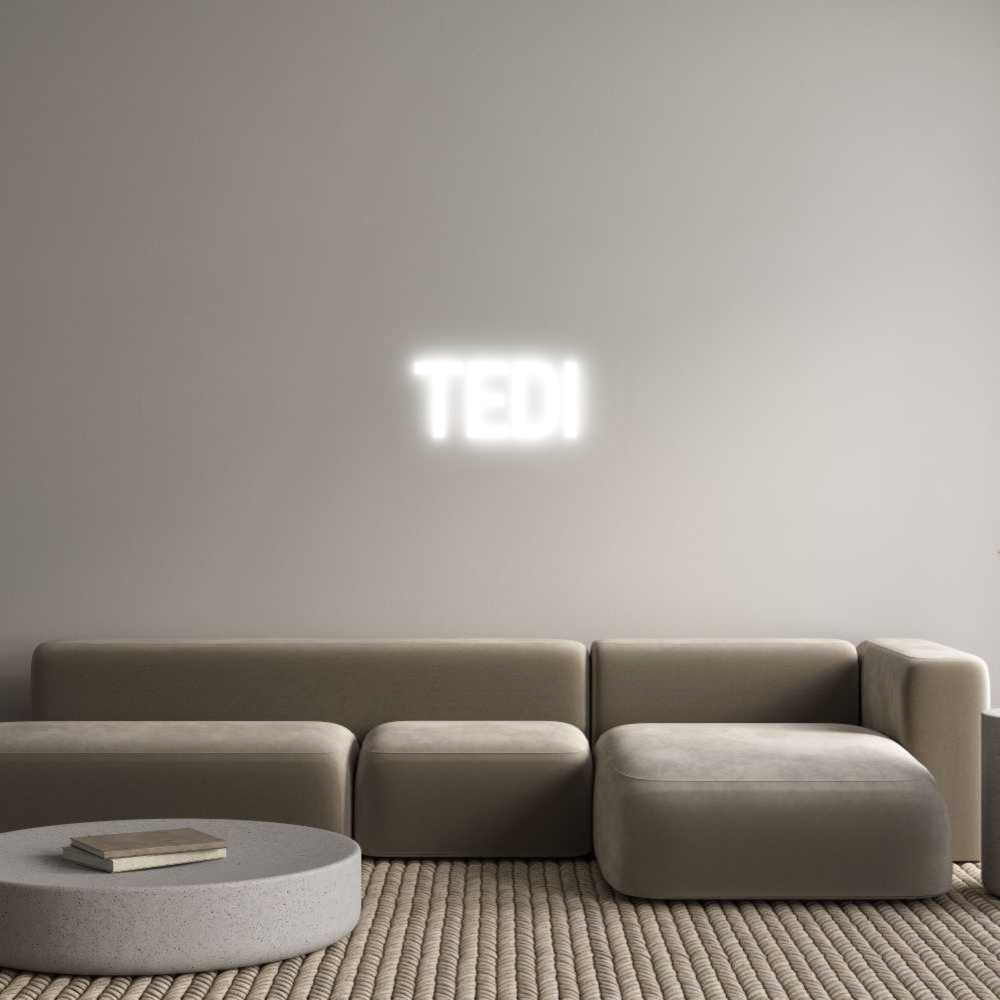 Custom Neon Sign Online Editor TEDI