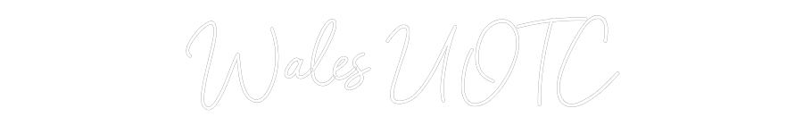 Custom Neon Sign Online Editor Wales UOTC