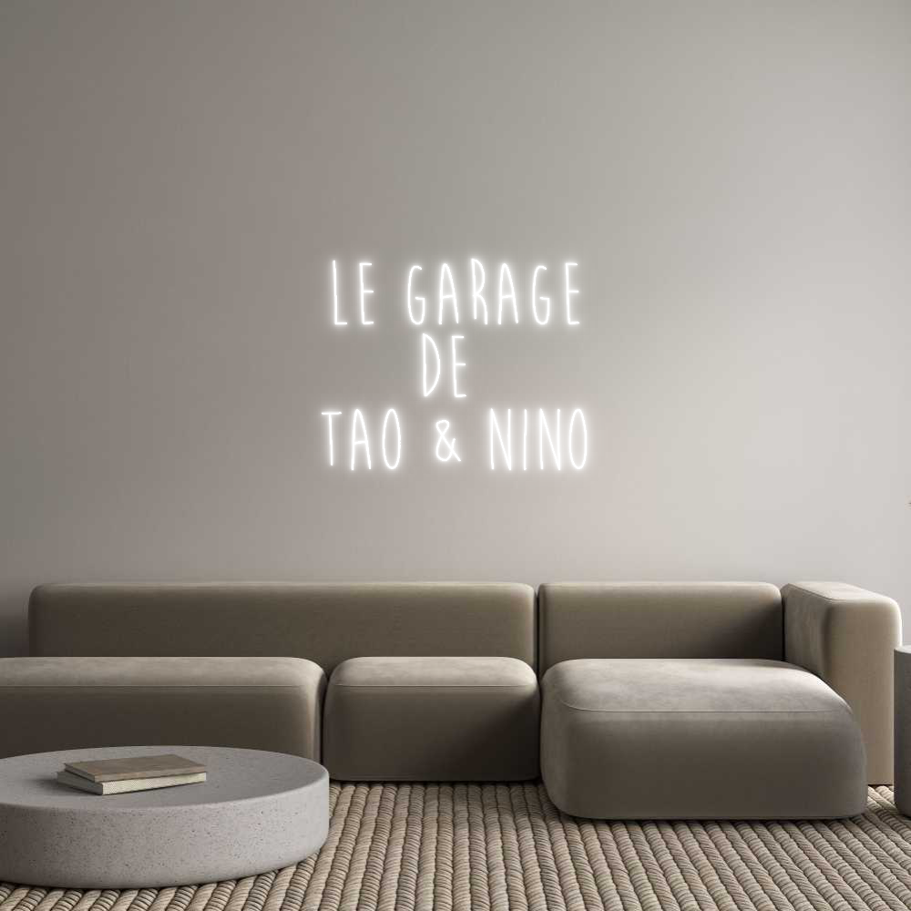 Custom Neon Sign Online Editor Le Garage
de...