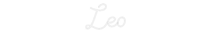 Custom Neon Sign Online Editor Leo