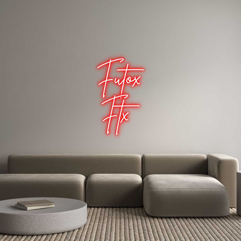 Custom Back Lit Neon Sign Online Editor Futox
Ftx