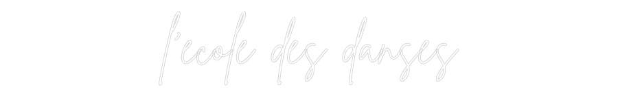 Custom Neon Sign Online Editor l'ecole des d...
