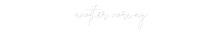 Custom Neon Sign Online Editor another norway