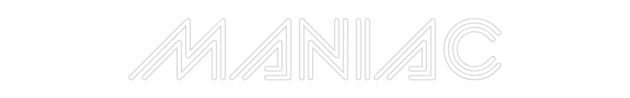Custom Neon Sign Online Editor MANIAC