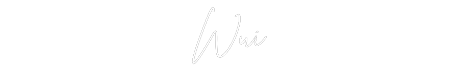 Custom Neon Sign Online Editor Wui