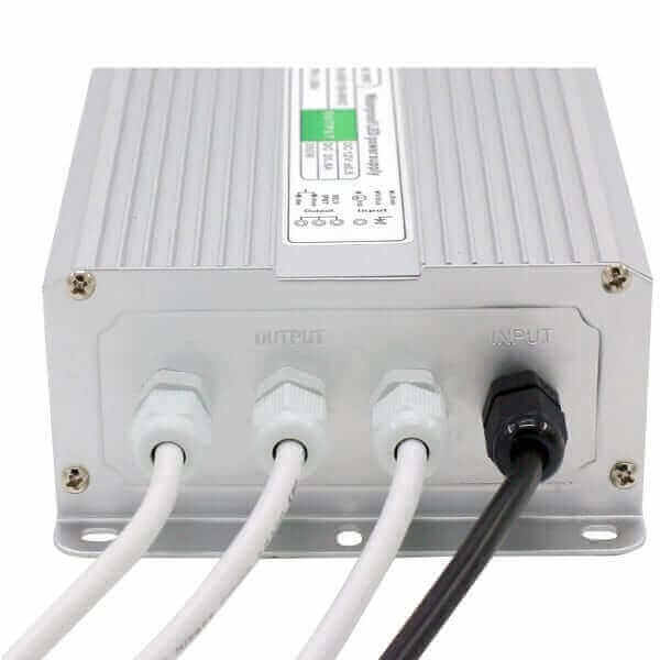 12V DC to 110 - 240V AC Waterproof IP67 Power Supply