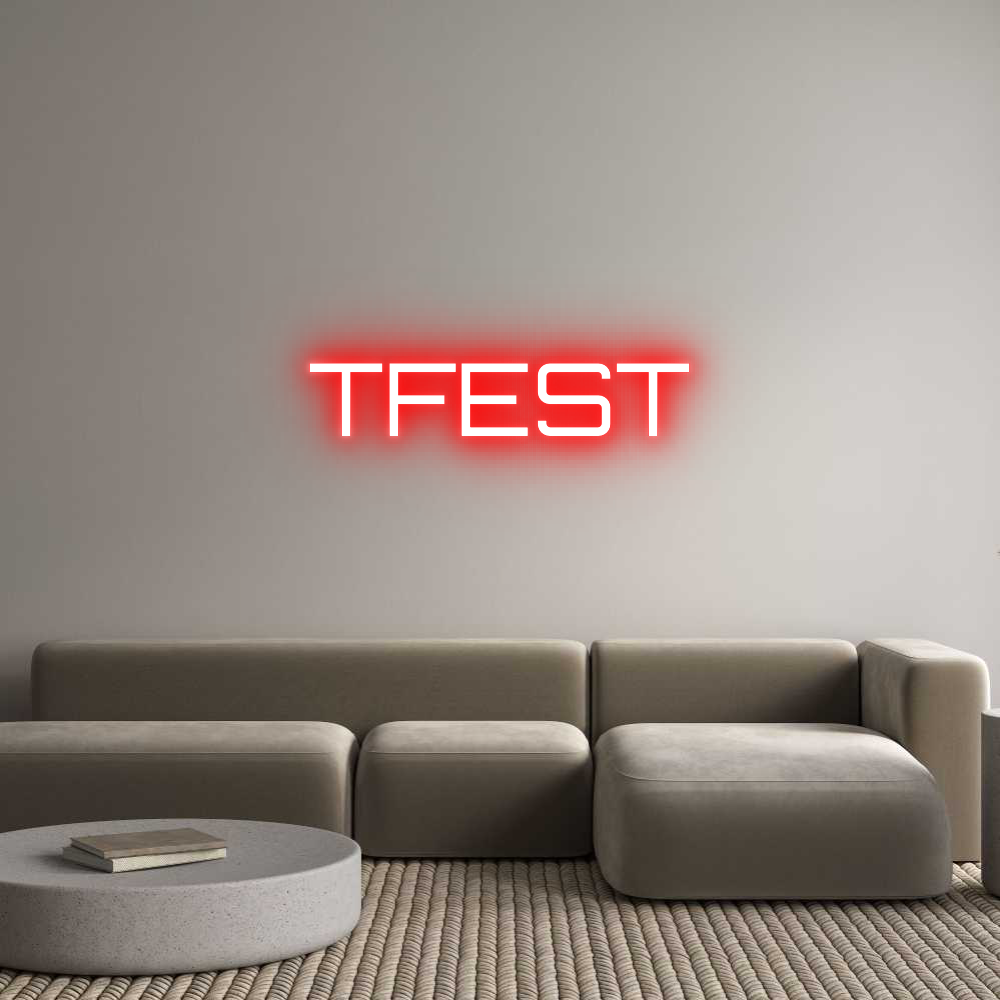 Custom Neon Sign Online Editor TFEST