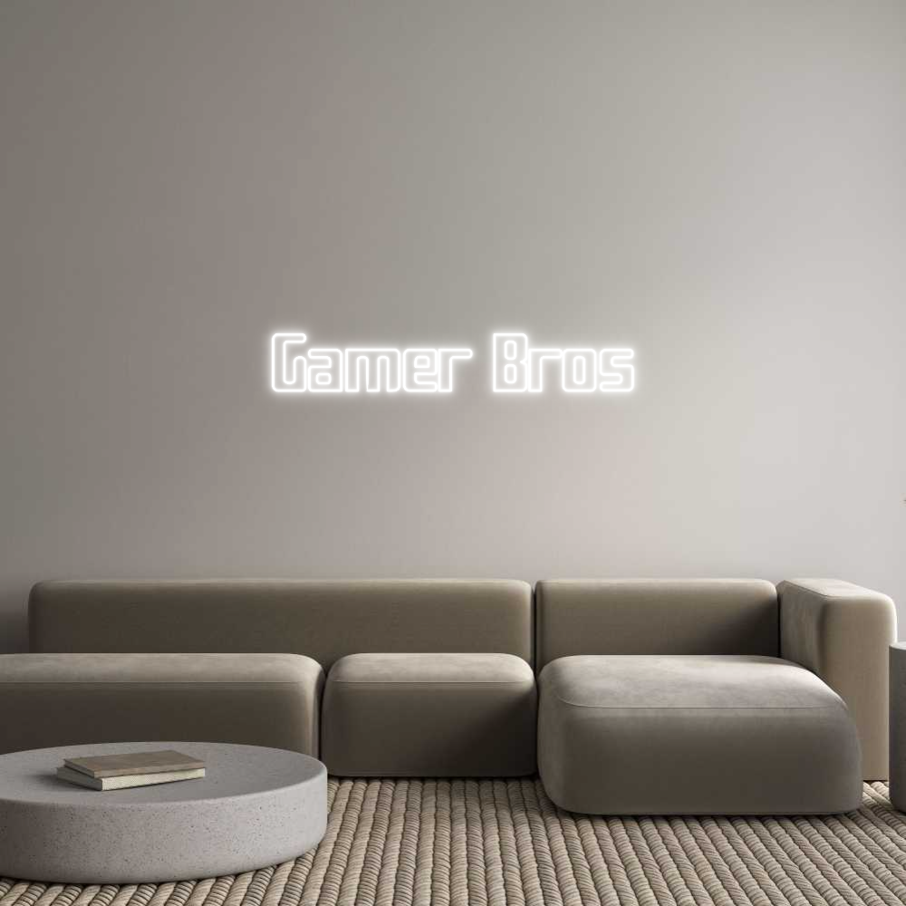 Custom Neon Sign Online Editor Gamer Bros
