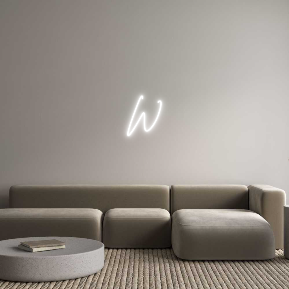 Custom Neon Sign Online Editor W