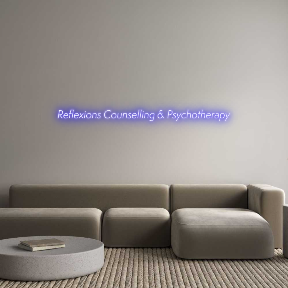 Custom Neon Sign Online Editor Reflexions Co...