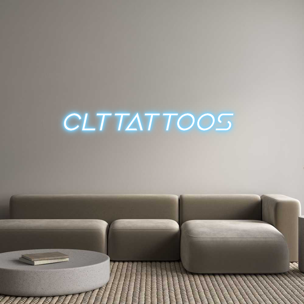 Custom Neon Sign Online Editor CLTTATTOOS