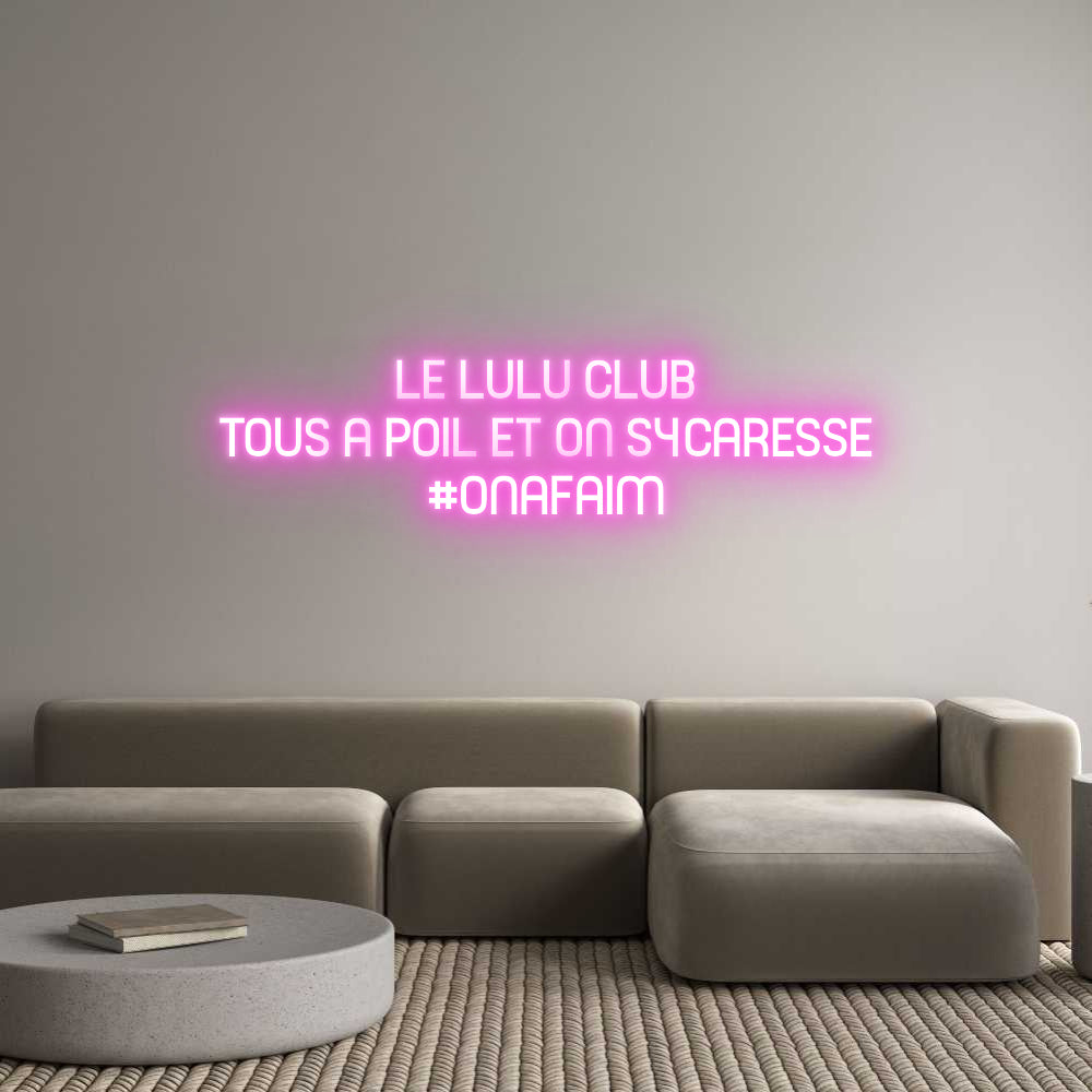 Custom Neon Sign Online Editor LE LULU CLUB
...